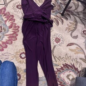 Kaileigh Deep Purple Jumpsuit